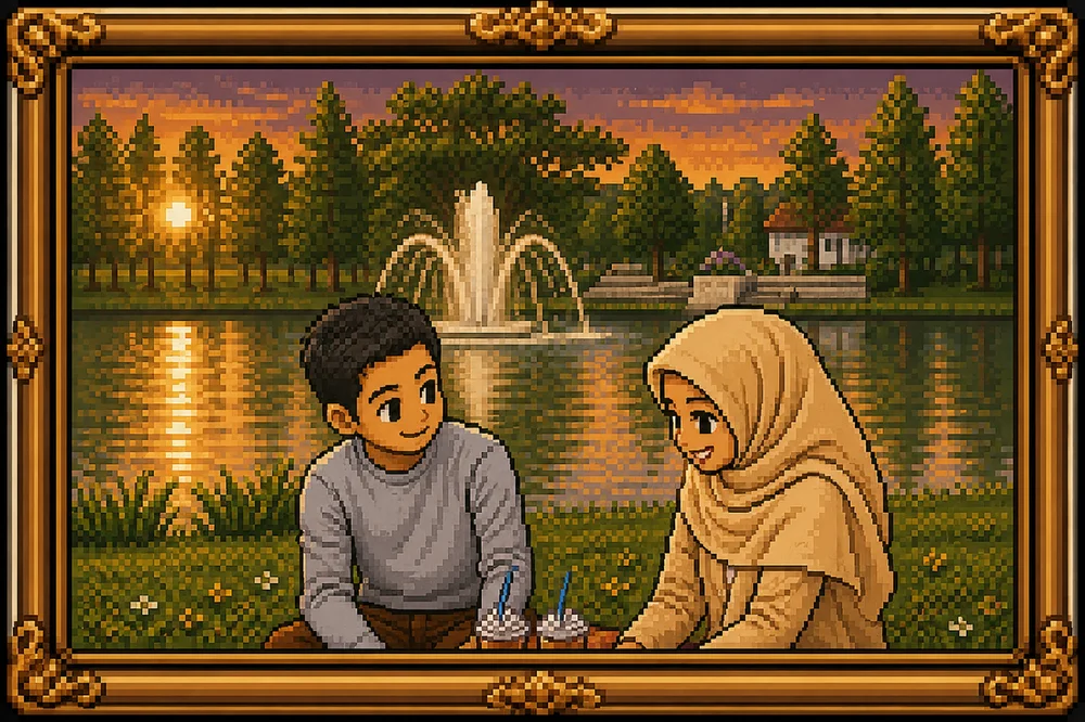 Foto kenangan berbingkai